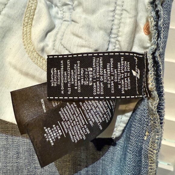 7 For All Mankind The Skinny Ankle Women's Jeans Embroidered Stars Sz 30 - Picture 6 of 6